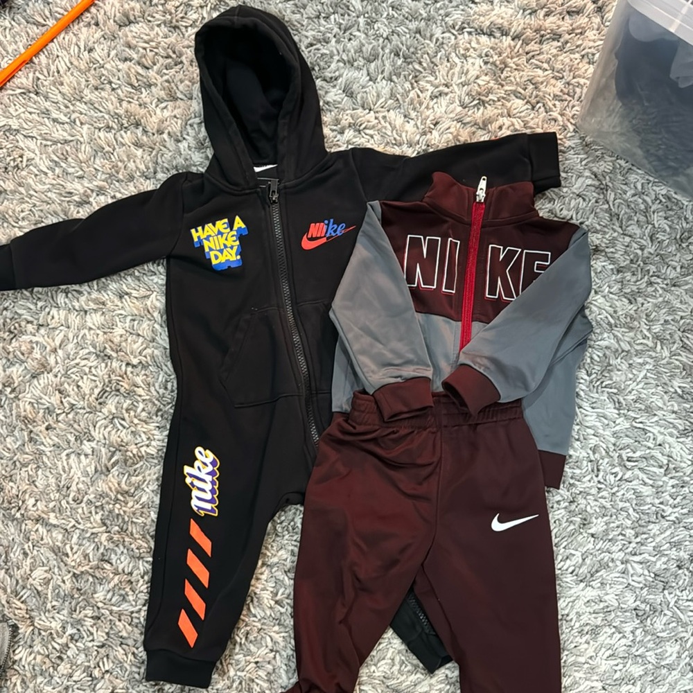 Nike tracksuit and onesie